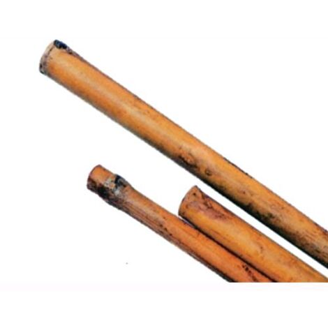  25 Pz Canne Canna Di Bamboo Pali Paletti Tutore H210 Cm Spessore � 22/24 Mm