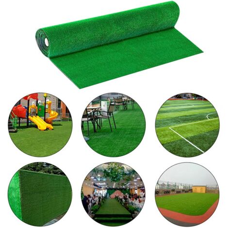  Prato Sintetico Manto Erboso Erba Finta Da 7 Mm Ideale Per Giardino Tappeto Erboso Sintetico Anti UV Atossico Drenante Ideale Per Piscina Terrazzo Aree Giochi Viali (2 X 5mt 10mq)