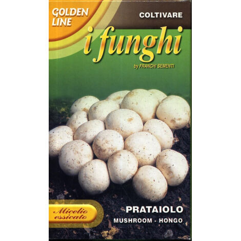  MICELIO ESSICATO DI FUNGO FUNGHI PRATAIOLO CONFEZIONE DA 100GR.