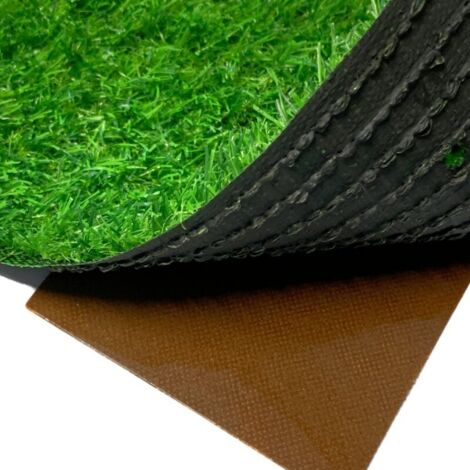  Patch Di Giunzione Biadesiva 10x10cm 10 Pezzi 200gr/mq TNT Per Prato Sintetico Waterproof