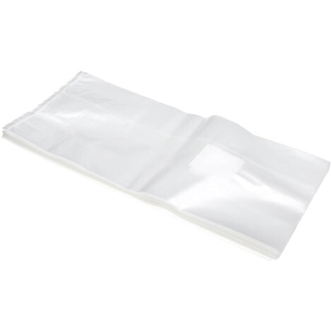  50 Pz 320x450x0.06 MM PVC Trasparente Giardino Fattoria Di Funghi Spawn Grow Bag Substrato Ad Alta Temperatura Pre Sigillabile