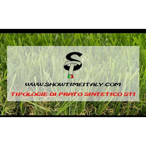  Campione Prova Il Prato Sintetico Erba Giardino Artificiale 7mm 20mm 30mm 40mm 50mm Selezione Esempio STI
