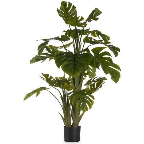  Pianta Decorativa Monstera Verde Plastica (105 X 150 X 105 Cm)