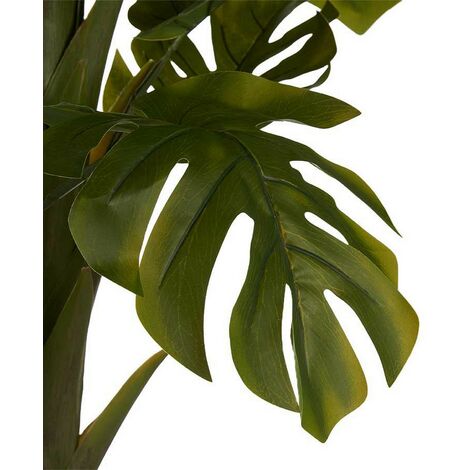  Pianta Decorativa Monstera Verde Plastica (105 X 150 X 105 Cm)