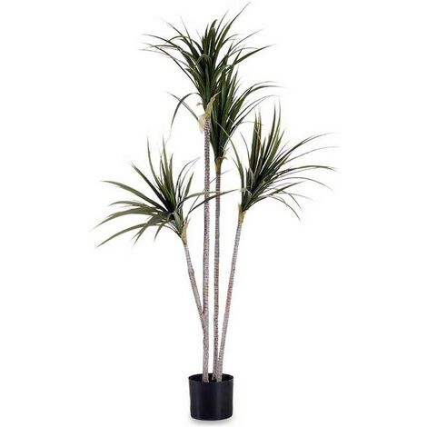  Pianta Decorativa Foglia Stretta Verde Plastica (80 X 140 X 85 Cm)