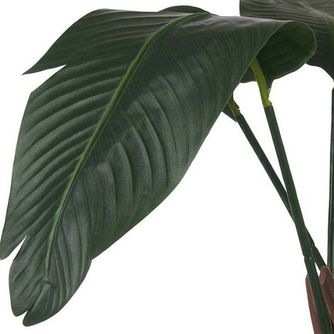  Pianta Decorativa Uccello Del Paradiso Verde Plastica (100 X 120 X 100 Cm)