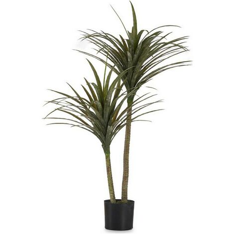  Pianta Decorativa Foglia Stretta Verde Plastica (80 X 150 X 105 Cm)