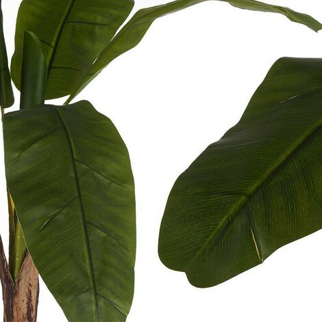  Pianta Decorativa Banano Verde Plastica (80 X 150 X 80 Cm)
