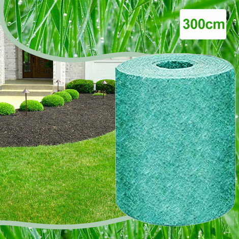  Tappetino Per Semi Di Erba Tappetino Di Paglia Biodegradabile Fertilizzante Giardino Picnic Prato Cortile Piantare Coltivare 20 300 Cm (senza Semi)