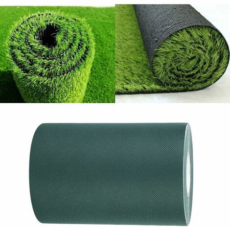  Nastro Per Prato, Nastro Adesivo Non Tessuto In Pile Tappeto Erboso Artificiale Nastro Per Erba Nastro Antiscivolo 150 Mm 10 M (Color : Green)