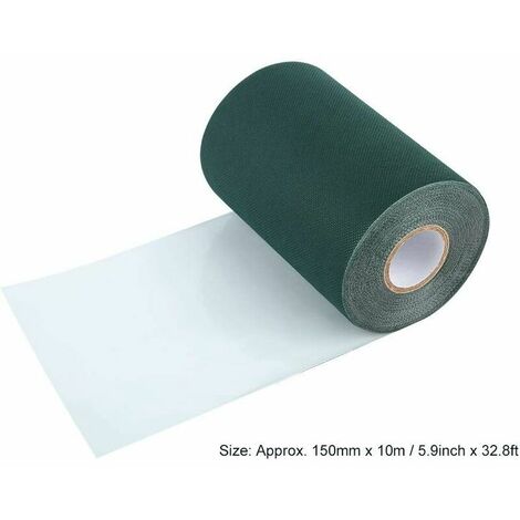  Nastro Per Prato, Nastro Adesivo Non Tessuto In Pile Tappeto Erboso Artificiale Nastro Per Erba Nastro Antiscivolo 150 Mm 10 M (Color : Green)