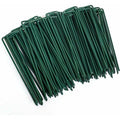  30 Pezzi Picchetti Da Giardino, Picchetti Di Sicurezza In Acciaio Per Giardino Prato E Rete Metallica Da Giardinaggio, Graffette A Forma Di U Zincate A Caldo Antiruggine (Lunghezza 150 Mm, Larghezza 3
